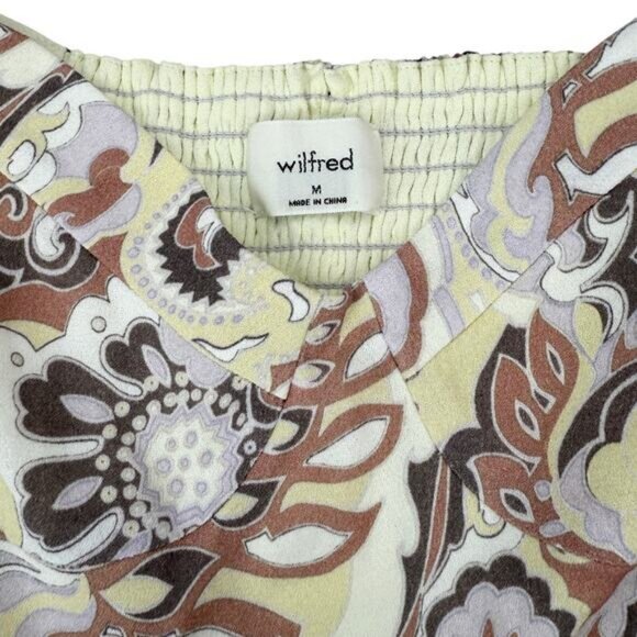 Wilfred Novella Shortsleeve Blouse Size Medium - Picture 5 of 8